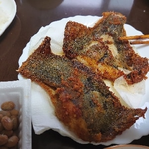 骨まで美味しい♪カレイの唐揚げ